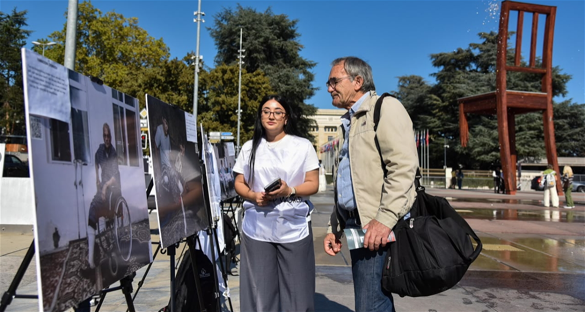 Photo Exhibition on Armenia’s Mine Warfare Against Azerbaijan Opens in Geneva