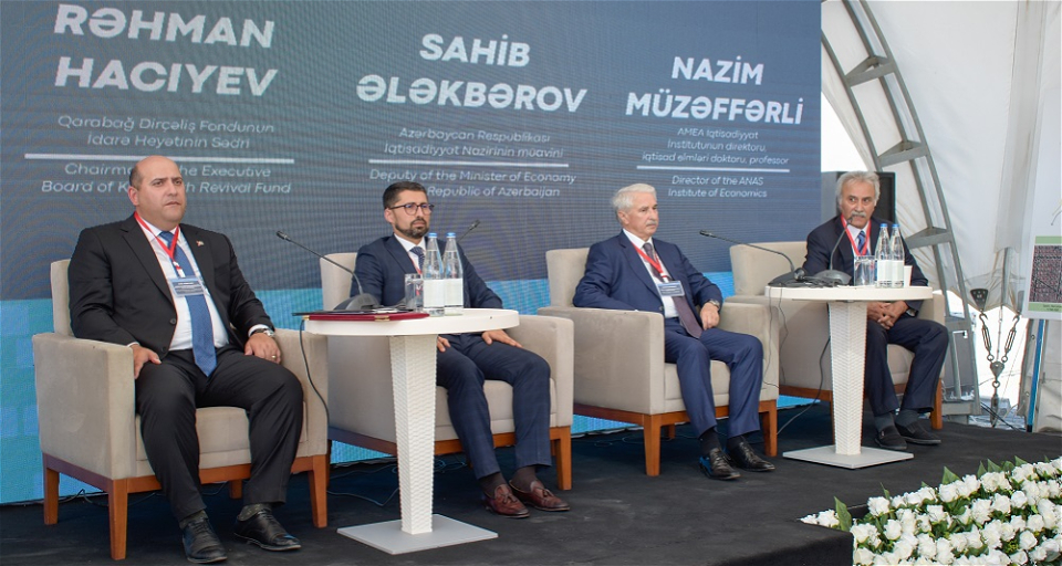 “Qarabağda yeni iqtisadiyyat quruculuğu: Ağdamdan inkişaf impulsları” mövzusunda I Beynəlxalq elmi-praktik konfransı işə başlayıb - FOTO
