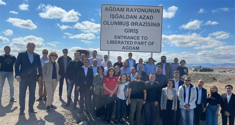 Qarabağ Dirçəliş Fondu AMCHAM üzvlərinin Ağdama səfərini təşkil edib - FOTO