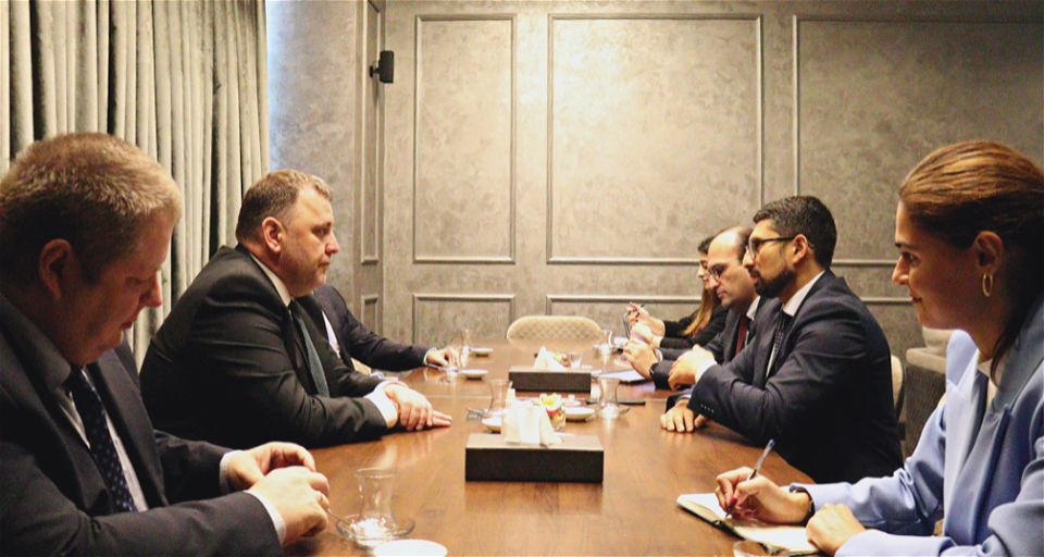 Qarabağ Dirçəliş Fondu ilə Estoniya parlamentinin nümayəndə heyətinin görüşü baş tutub - FOTO