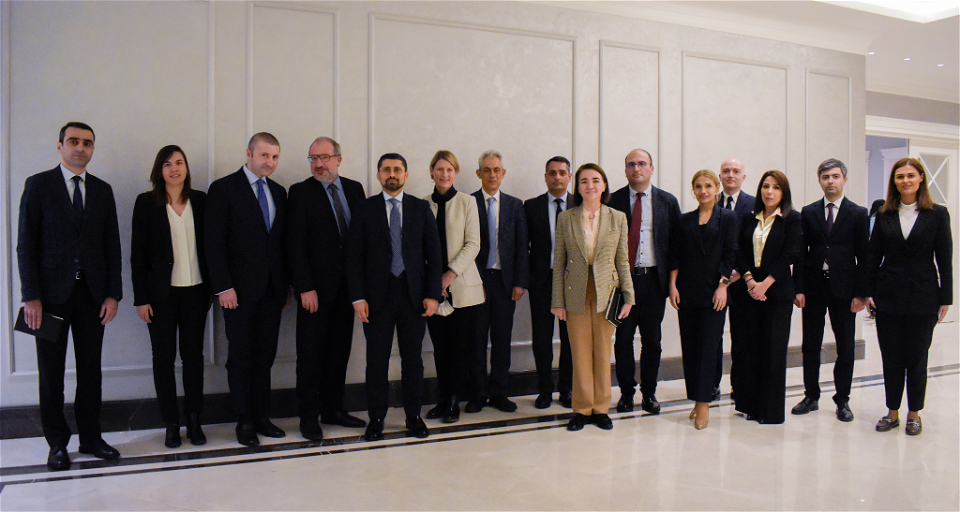Qarabağ Dirçəliş Fondu ilə BMT-nin Ətraf Mühit Proqramının (UNEP) nümayəndə heyətinin görüşü baş tutub - FOTO