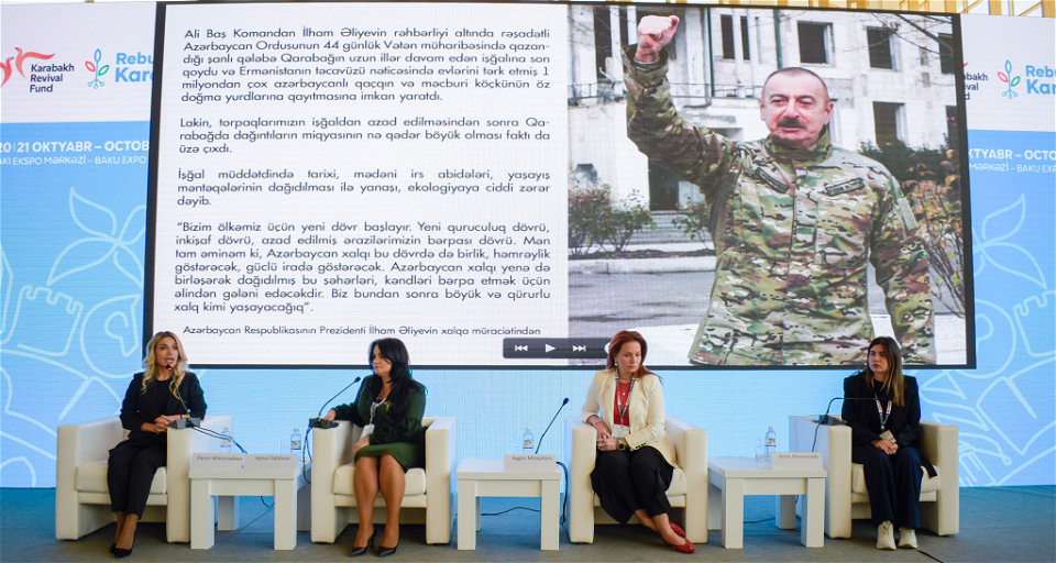 Qarabağ Dirçəliş Fondu məktəblilər və gənclərlə maarifləndirmə görüşü keçirib