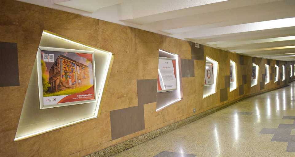 Metroda “Qarabağda Urbisid” fotosərgisi açılıb