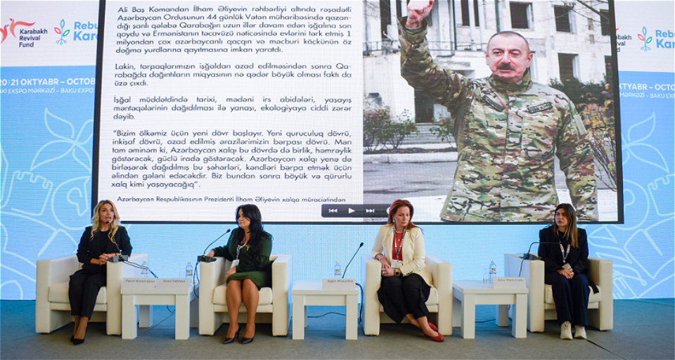Qarabağ Dirçəliş Fondu məktəblilər və gənclərlə maarifləndirmə görüşü keçirib