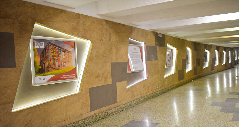 Metroda “Qarabağda Urbisid” fotosərgisi açılıb