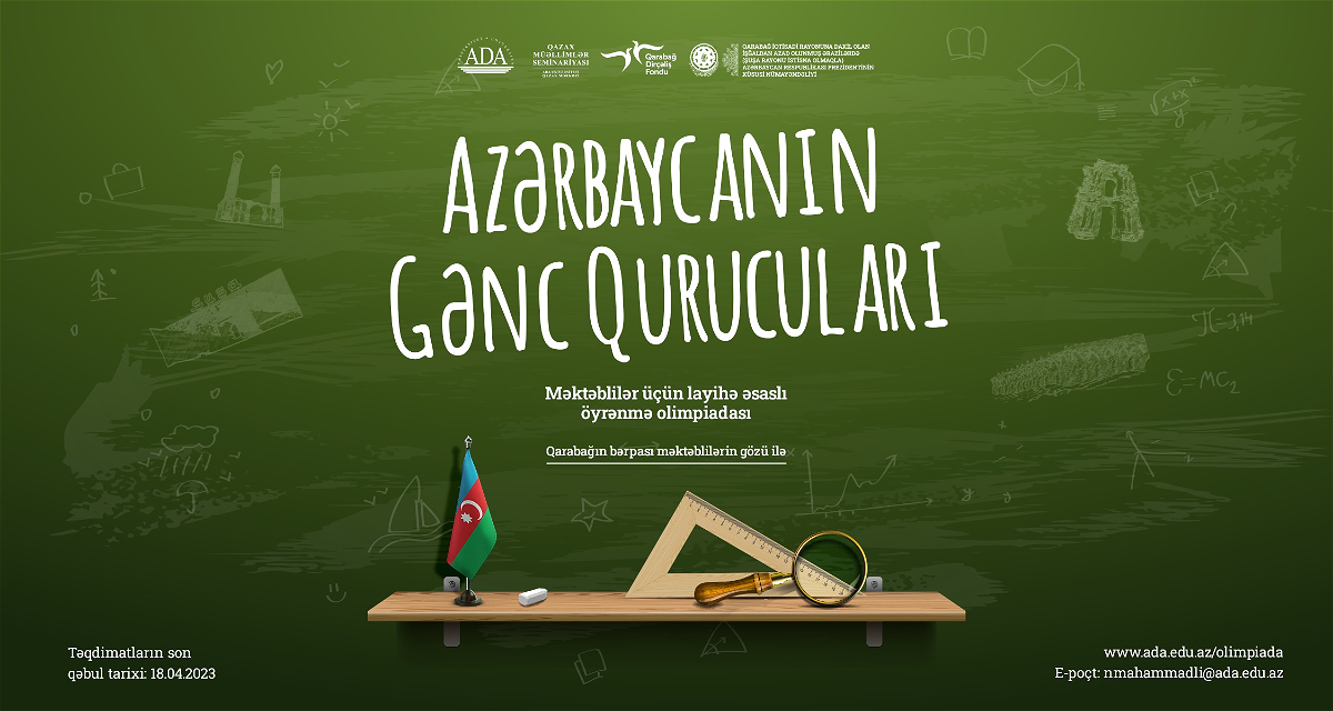 “Azərbaycanın gənc qurucuları” layihə əsaslı öyrənmə olimpiadasına start verilir