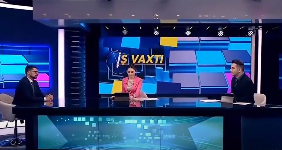Qarabağ Dirçəliş Fondunun İdarə Heyətinin sədri Rəhman Hacıyev Arb 24 televiziyasının “İş vaxtı” verilişində qonaq olub - VİDEO