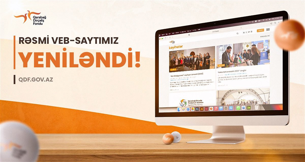 Qarabağ Dirçəliş Fondu yeni multifunksional saytını təqdim etdi