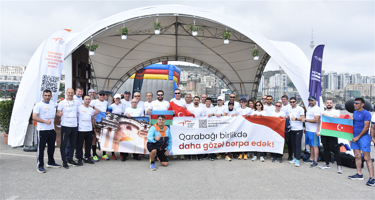 Qarabağ Dirçəliş Fondu “Bakı Marafonu”nda uğurla iştirak edib