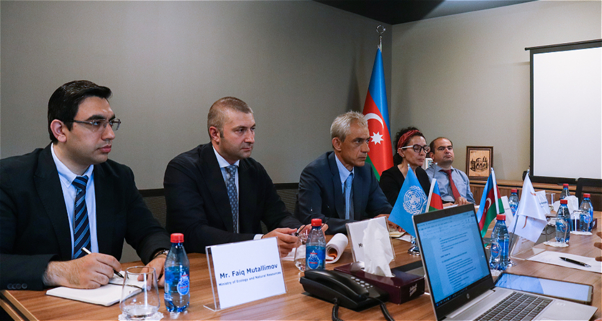 A meeting was held with the representatives of the UN Environment Programme (UNEP) at the Karabakh Revival Fund