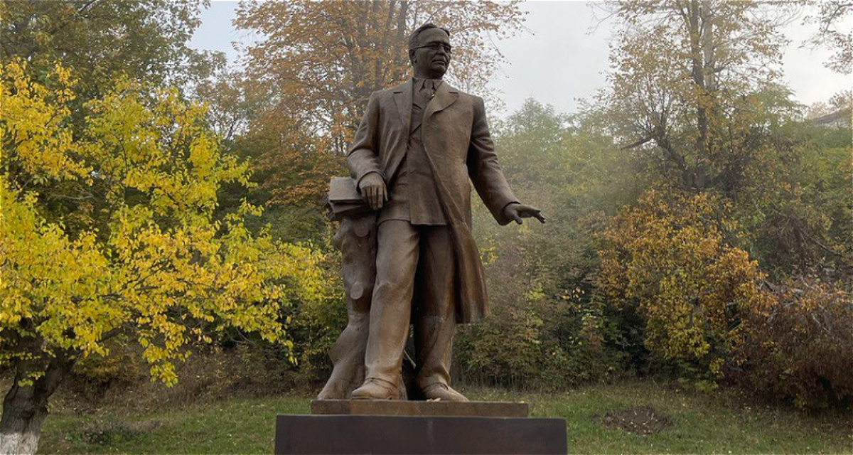 The Karabakh Revival Fund has provided financial support for the reconstruction of the statue of Uzeir Hajibeyli in Shusha 