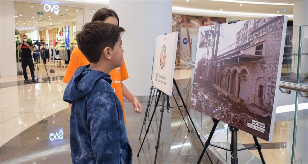 The Karabakh Revival Fund has launched photo exhibitions titled "Urbicide in Karabakh" in shopping malls – PHOTO 