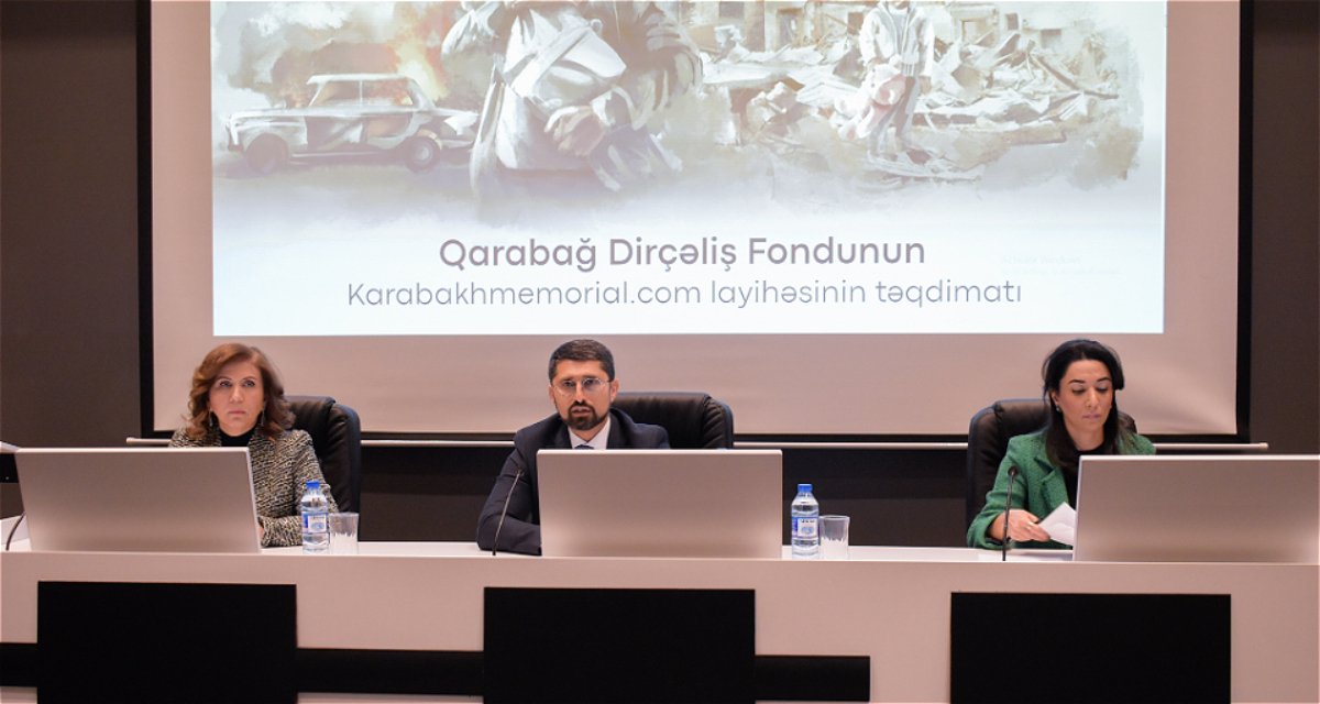 A presentation ceremony for the "KarabakhMemorial.com" internet resource was held - PHOTO - VIDEO
