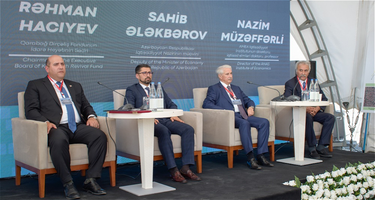 The International Scientific-Practical Conference on "New Economic Development in Karabakh: Development Impulses from Agdam" has begun
