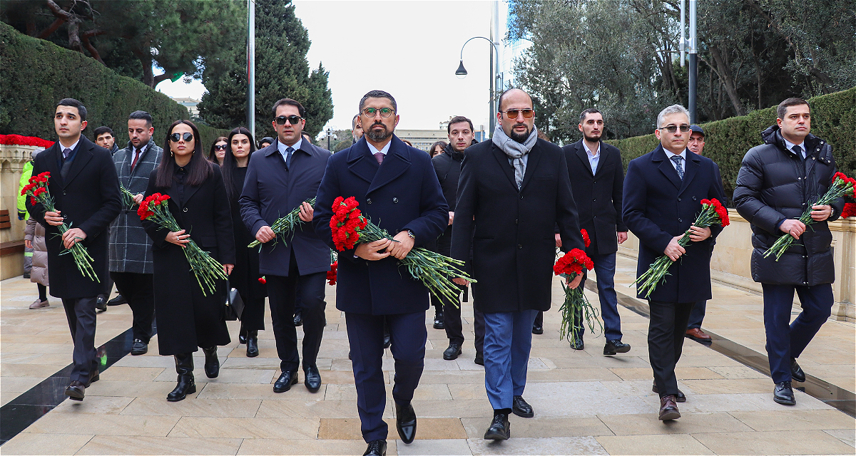The Karabakh Revival Fund staff visited the Alley of Martyrs