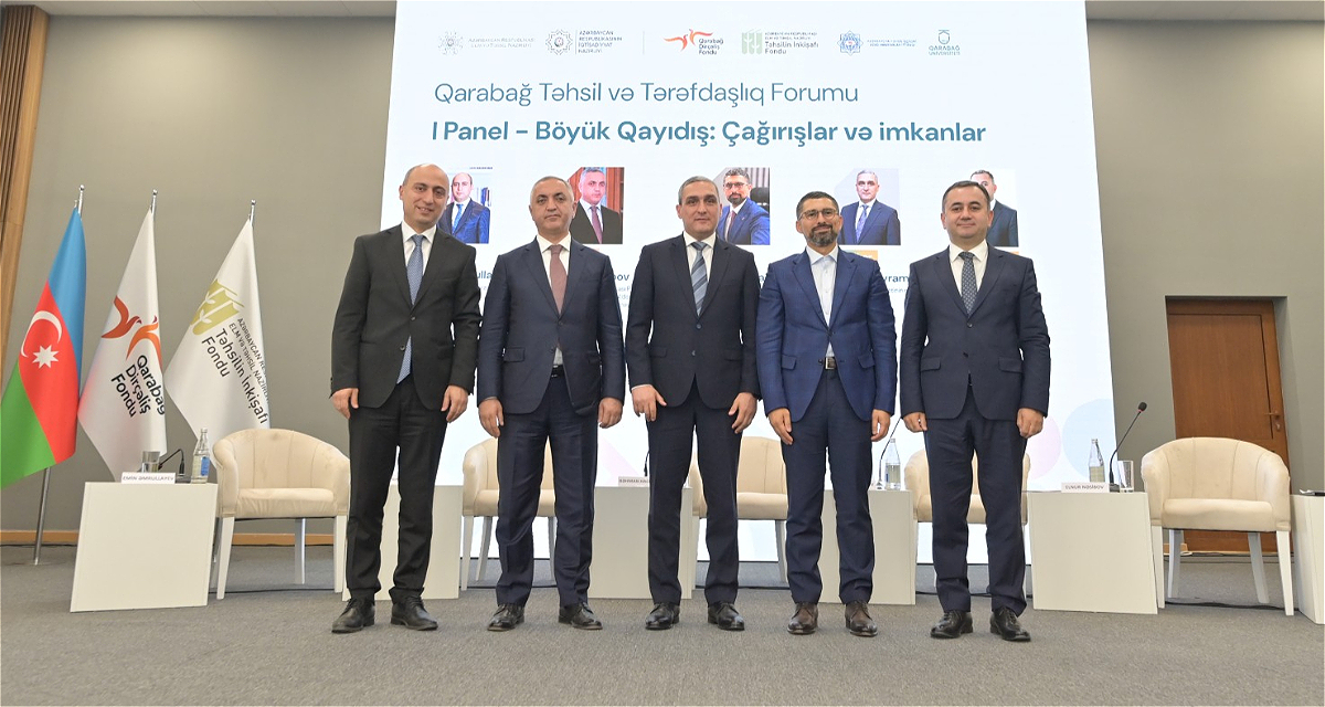 “Karabakh Education and Partnership Forum” Held in Khankendi
