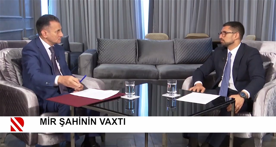 Qarabağ Dirçəliş Fondunun İdarə Heyətinin sədri “Mir Şahinin vaxtı” verilişinin qonağı olub - VİDEO