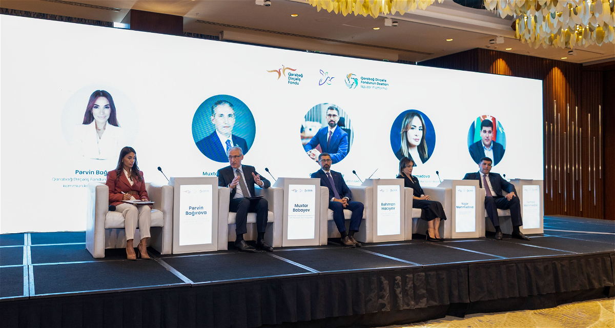 QDF-in təşkilatçılığı ilə “Regional Sülh, Əməkdaşlıq və Qarabağın Dirçəlişinə Strateji Baxış” mövzusunda forum keçirilib