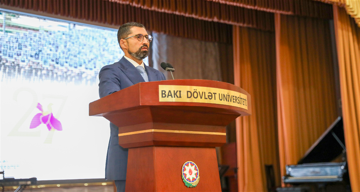 Rəhman Hacıyev BDU-da 27 sentyabr – Anım Gününə həsr olunmuş tədbirdə iştirak etdi