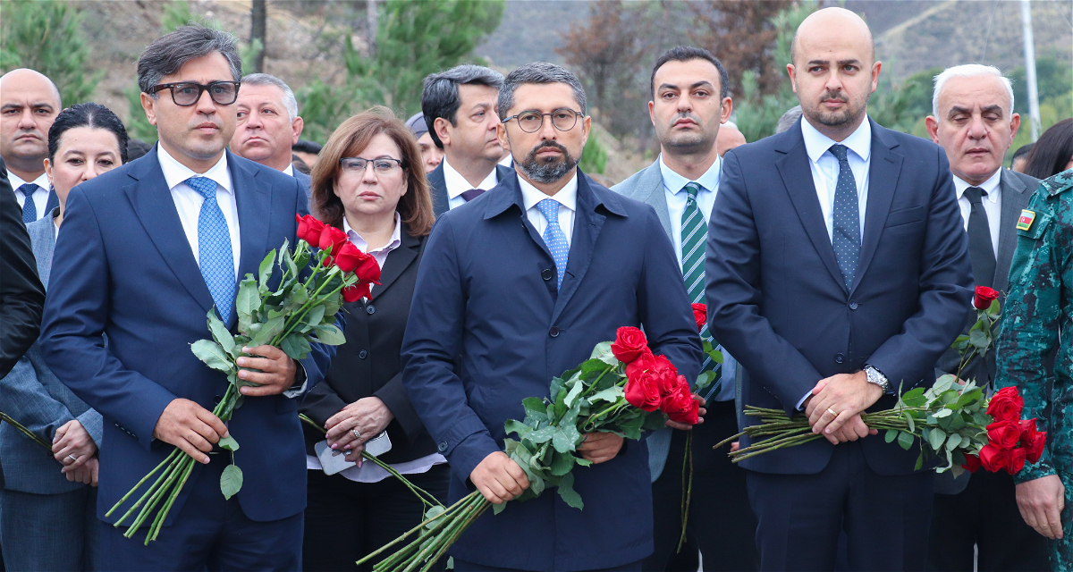 Tree-Planting Campaign Held at the Alley of Martyrs in Zangilan on Memorial Day