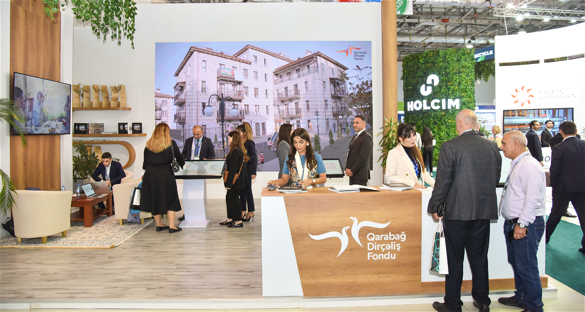 Qarabağ Dirçəliş Fondu “Rebuild Karabakh - 2025” sərgisində uğurla iştirak edib
