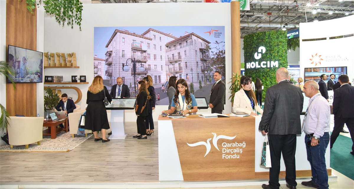 Qarabağ Dirçəliş Fondu “Rebuild Karabakh - 2025” sərgisində uğurla iştirak edib