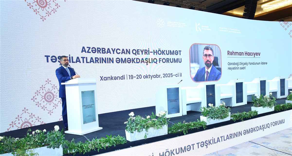 Rahman Hajiyev Participated in the Cooperation Forum of Azerbaijani NGOs