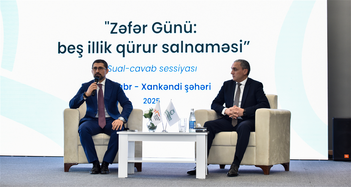 Qarabağ Dirçəliş Fondu və Qarabağ Universitetinin birgə təşkilatçılığı ilə “Zəfər Günü: beş illik qürur salnaməsi” mövzusunda tədbir keçirilib