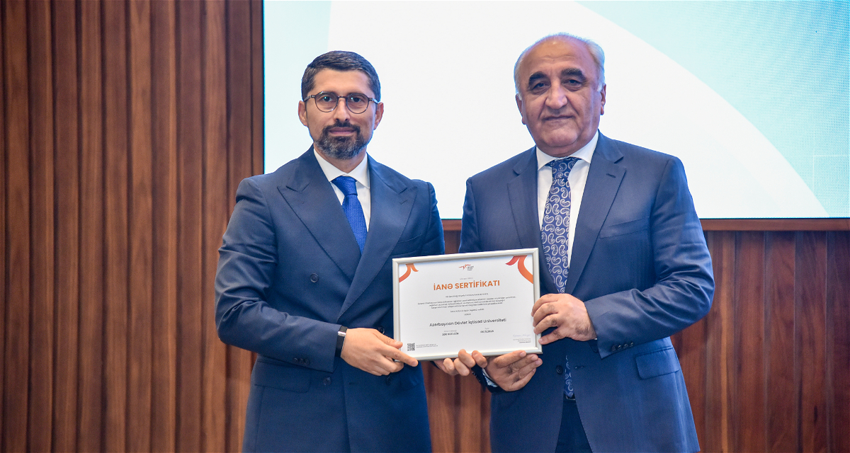 UNEC Qarabağ Dirçəliş Fonduna 200 min manat ianə edib