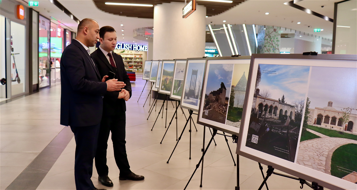Photo Exhibition “Revival of Karabakh: The Story of Azerbaijan’s Renaissance” Opens at Crescent Mall