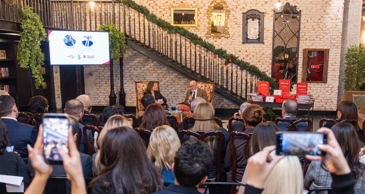 Bakı Kitab Mərkəzində “Qarabağın Dirçəlişi: Azərbaycan İntibahının Hekayəsi” innovativ kitab layihəsinin təqdimatı keçirilib