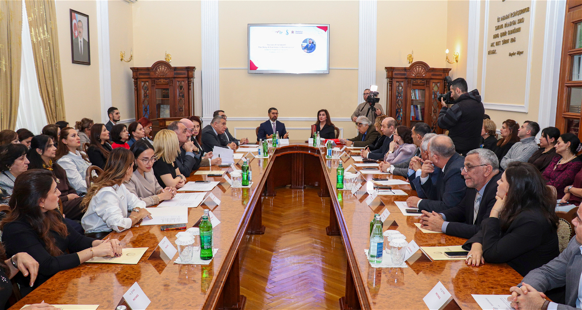 The innovative book project “Revival of Karabakh: The Story of Azerbaijan’s Renaissance” was presented at the Presidential Library